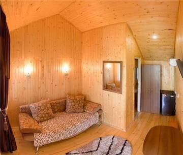 Фото номера Небольшой двухместный номер с 1 кроватью Гостевой дом Wooden cottage г. Судак 4