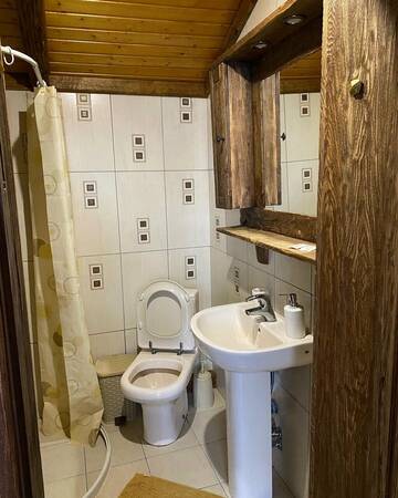Фото номера Двухместный номер Делюкс с 1 кроватью Гостиница Гостиный дом на Меганоме г. Судак 5