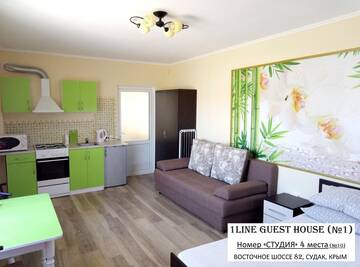 Фото номера Номер-студио Гостевой дом Гостевой дом Villa Marine г. Судак 4